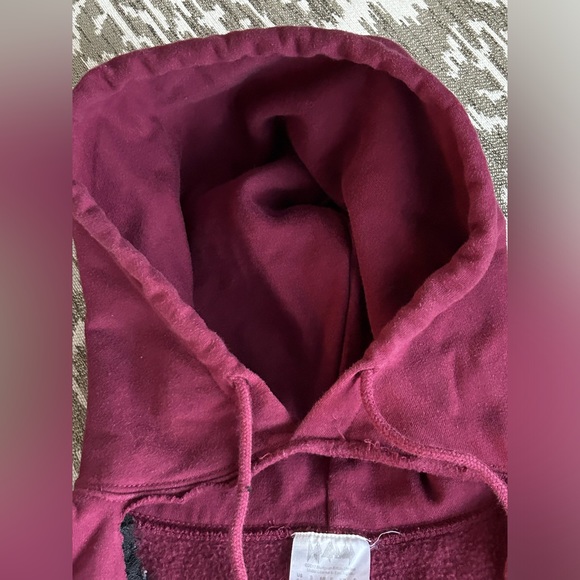 Def Leppard Women’s Cut Out Hoodie Lace Trim Graphic Band Sweatshirt Sz US Sm - Picture 8 of 9